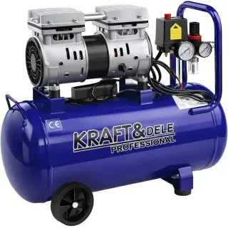 Безмаслен компресор KraftDele KD4048/ 1500W/ 230V/50л