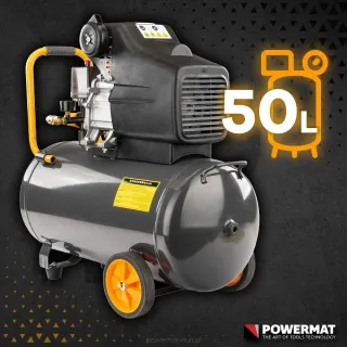 Маслен компресор POWERMAT PM-KO-50T/ 1850W