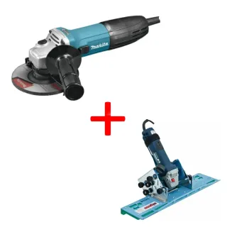 ПРОМО ПАКЕТ! Ъглошлайф Makita GA5030R/ 125 мм + Приставка за ъглошлайф за рязане под ъгъл SIGMA JOLLY EDGE/ 30 см