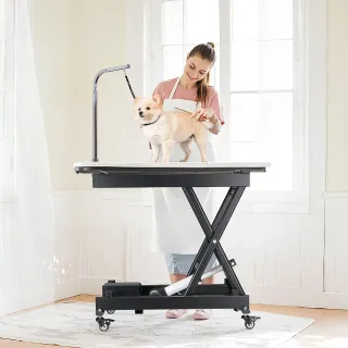 Електрическа повдигаща маса/ платформа с дистанционно VEVOR JZ-DD150/ 150 кг Електрическа повдигаща маса/ платформа с дистанционно VEVOR JZ-DD150/ 150 кг