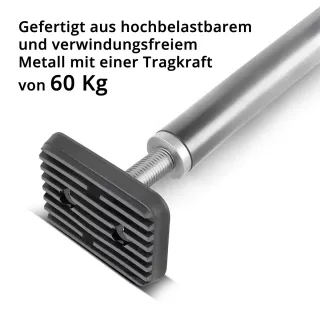 Телескопична подпора за гипсокартон STAHLWERK 6897/ 160-290 см