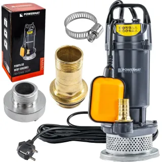Потопяема помпа с поплавък за чиста и мръсна вода Powermat PM-PDWB-550TP/ 550W