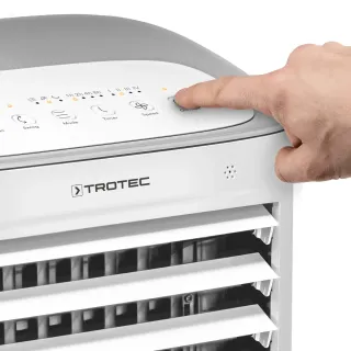 Мобилен овлажнител, вентилатор, пречиствател и охладител TROTEC PAE 40/ с дистанционно/ 68W Мобилен овлажнител, вентилатор, пречиствател и охладител TROTEC PAE 40/ с дистанционно/ 68W