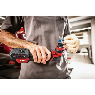 Акумулаторна полирмашина FLEX PXE 80 12-EC/2.5 SET/ 12V/ 2x2.5Ah