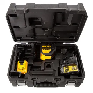 Линеен лазерен нивелир DeWALT DCE088D1G, 30 м , 0,3 мм