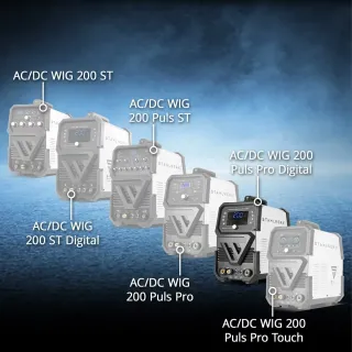 Многофункционален заваръчен TIG апарат STAHLWERK AC/DC 200 Pulse Pro Digital/ 200А Многофункционален заваръчен TIG апарат STAHLWERK AC/DC 200 Pulse Pro Digital/ 200А