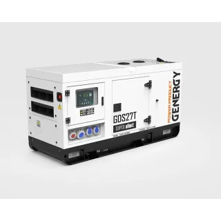 Авариен дизелов генератор Genergy GDS27T/ 27kVA/ 400V/ 113 л