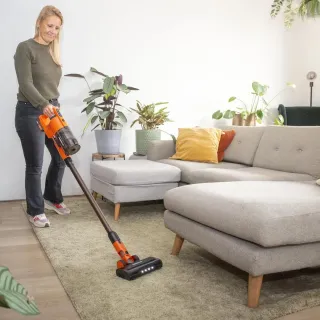 Вертикална акумулаторна прахосмукачка Power Plus POWDP60700/ 20V