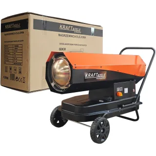 Дизелов калорифер KraftDele KD5960/ с термостат/ 60kW/ 38л/ 1100 м³/ч Дизелов калорифер KraftDele KD5960/ с термостат/ 60kW/ 38л/ 1100 м³/ч
