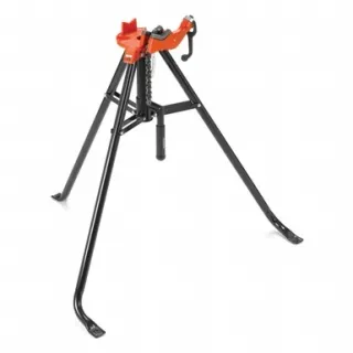 Сгъваема трикрака стойка за тръби с менгеме RIDGID TRISTAND 40-А, 1/8 - 2 1/2 