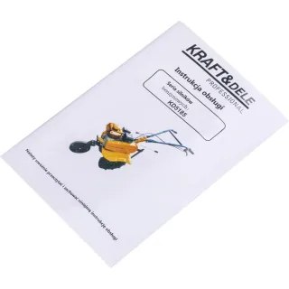 Бензинова мотофреза KraftDele KD5185/ 10 к.с./ 80-120 см