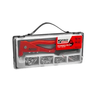 Ръчна нитачка PRO PRO-NT107 + 100 бр. нита/ 267 мм