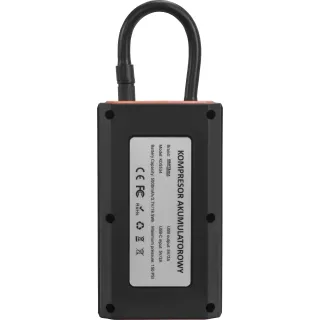 Акумулаторен компресор с LED фенер и дисплей KraftDele KD5534/ 3.7V/ 5Ah