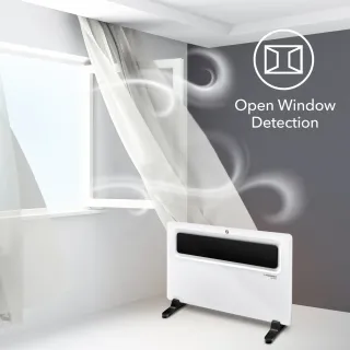 Дизайнерски конвектор TROTEC TCH 1510 E/ с термостат и дисплей/ 1500W