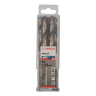 Свредло HSS-Co Standard line за метал на Bosch 13.0 mm - 5 броя