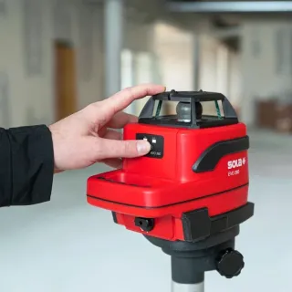 Комплект ротационен лазерен нивелир с аксесоари Sola EVO 360/ 300 м