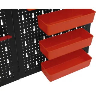 Метален перфориран панел за инструменти KraftDele KD11898/ 120 х 60 см Метален перфориран панел за инструменти KraftDele KD11898/ 120 х 60 см