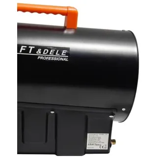 Газов калорифер KraftDele KD11701/ 40 kW/ 650 m³/h, с LED дисплей