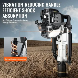 Моторен набивач на колове VEVOR JH-68-4/ 37.77cc Моторен набивач на колове VEVOR JH-68-4/ 37.77cc