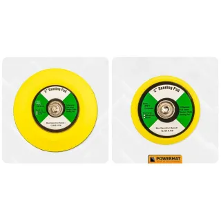 Пневматична шлайфмашина Powermat PM-PSMO-75T + 2 бр. падове