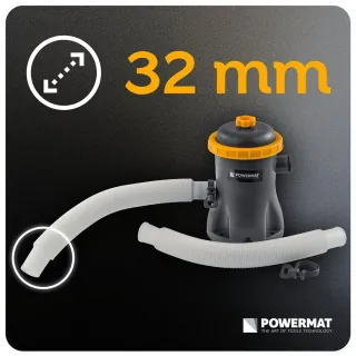 Помпа за басейни Powermat PM-PFDB-16T/ 16W Помпа за басейни Powermat PM-PFDB-16T/ 16W