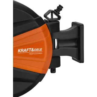 Автоматична стенна макара с маркуч KraftDele KD2150/ 10 м + 1 м Автоматична стенна макара с маркуч KraftDele KD2150/ 10 м + 1 м