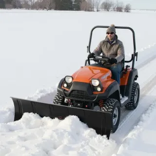 Приставка снегорин VEVOR ATV-001-48/ 1220х385 мм Приставка снегорин VEVOR ATV-001-48/ 1220х385 мм