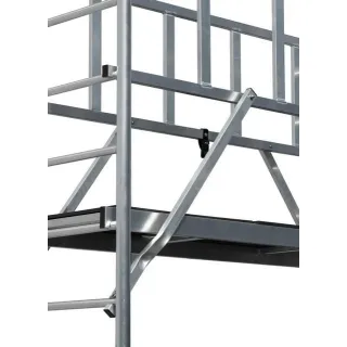 Алуминиево мобилно скеле KRAUSE PRO TEC XS/ 3.8 м