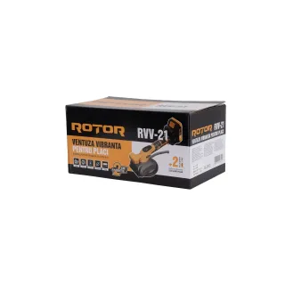 Акумулаторна вибрираща вендуза за плочки ROTOR RVV-21/ 21V/ 2х1.5Ah/ 130 мм Акумулаторна вибрираща вендуза за плочки ROTOR RVV-21/ 21V/ 2х1.5Ah/ 130 мм