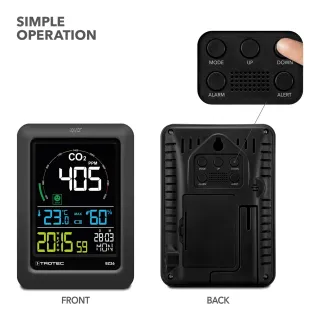 Монитор за качество на въздуха с CO2 Trotec BZ26 Монитор за качество на въздуха с CO2 Trotec BZ26