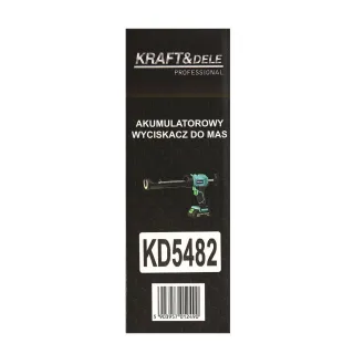 Акумулаторен пистолет за силикон KraftDele KD5482/ 21V/ 2.5Ah