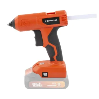 Акумулаторен пистолет за топло лепене Power Plus POWDP7052/ 20V