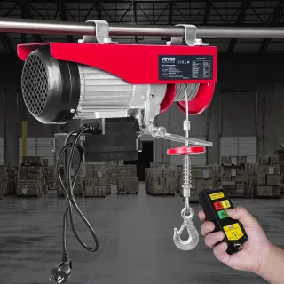 Електрическа лебедка VEVOR DD1760LBS21FTGUZHV2/ 800 кг/ 1450W Електрическа лебедка VEVOR DD1760LBS21FTGUZHV2/ 800 кг/ 1450W