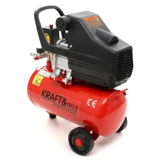 Компресор за въздух + пневматичен комплект KraftDele KD400-3/ 24л / 3.8к.с./ 2.8kW Компресор за въздух + пневматичен комплект KraftDele KD400-3/ 24л / 3.8к.с./ 2.8kW