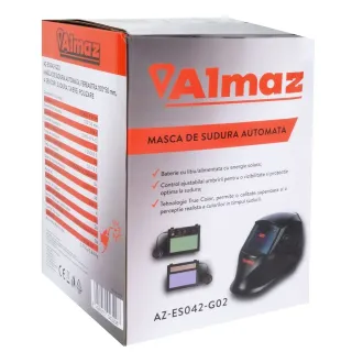 Автоматичен заваръчен шлем Almaz AZ-ES042-G02/ DIN9-13 Автоматичен заваръчен шлем Almaz AZ-ES042-G02/ DIN9-13