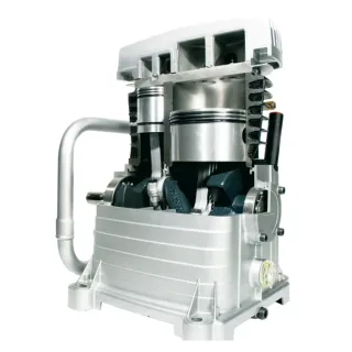 Бутален маслен компресор ELMAG MEISTER-H 615/14/90 D/ 400V/ 3kW/ 90л