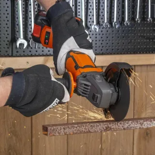 Акумулаторен ъглошлайф Power Plus POWDP35175/ 40V Акумулаторен ъглошлайф Power Plus POWDP35175/ 40V