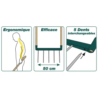 Ръчен култиватор Leborgne 320300