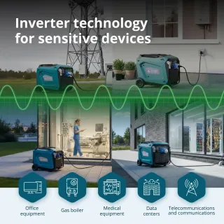 Инверторен бензинов генератор KOENNER-SOEHNEN KS 9500iE S ATSR/ 9.5 kW/230V/ 30л Инверторен бензинов генератор KOENNER-SOEHNEN KS 9500iE S ATSR/ 9.5 kW/230V/ 30л