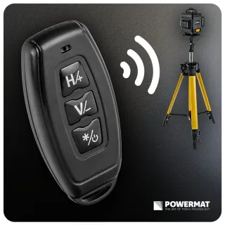 Лазерен нивелир със зелен лъч Powermat PM-PLK-4DM1/ 40 м