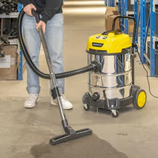 Прахосмукачка за мокро/сухо почистване Power Plus POWX3250/ 2x1200W/ 60L