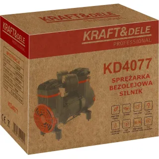 Безмаслен компресор KraftDele KD4077/ 1300W/230V Безмаслен компресор KraftDele KD4077/ 1300W/230V