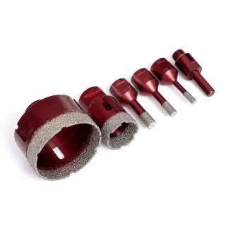 Комплект диамантени боркорони KraftDele KD11219/ 5 части