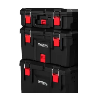Количка за инструменти с 3 бр. кутии KraftDele KD1077