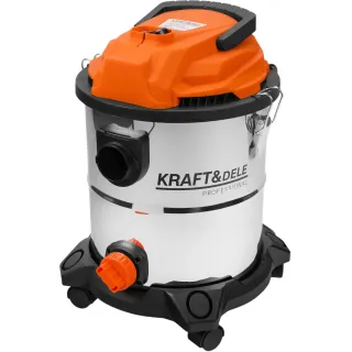 Прахосмукачка за сухо и мокро KraftDele KD5178/ 1600W/ 20л Прахосмукачка за сухо и мокро KraftDele KD5178/ 1600W/ 20л