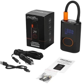 Акумулаторен компресор KraftDele KD5500/ 5000mAh Акумулаторен компресор KraftDele KD5500/ 5000mAh