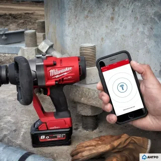 Акумулаторен ударен гайковерт Milwaukee M18ONEFHIWF1-802X/ 18V/ 2x8Ah