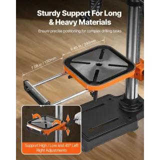 Настолна бормашина VEVOR DP30016B-VS/ 750 W