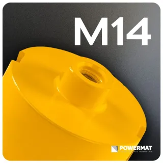 Диамантена боркорона POWERMAT PM-DWK-83x95M14M/ 83 x95 мм