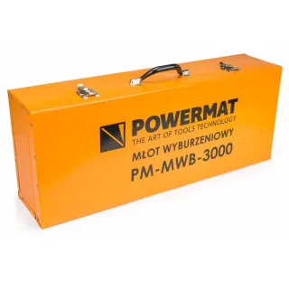 Електрически къртач POWERMAT PM-MWB-3000/ 3kW/ 45J Електрически къртач POWERMAT PM-MWB-3000/ 3kW/ 45J